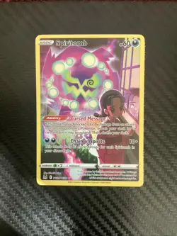 Pokemon Spiritomb TG09/TG30 Holo Rare Sword & Shield NM - Image 1
