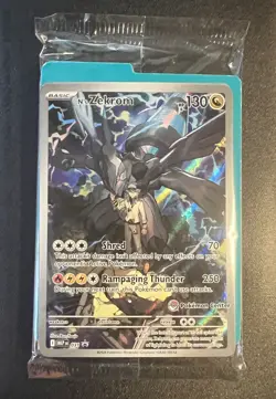 2026 N's Zekrom 031 MEP Ascended Heros ETB Promo Pokemon Center Stamp SEALED - Image 1