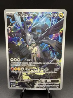 Pokemon TCG Ascended Heroes ETB: N’s Zekrom Black Star Promo MEP 31 - Image 1