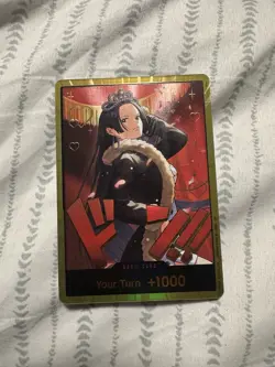 DON!! Card (Boa Hancock)(Gold) Extra Booster: One Piece Heroines Edition Foil - Image 1