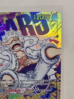 One Piece TCG OP05-119 Monkey D. Luffy Gear 5 Parallel SEC Alt Art English - Image 2
