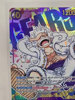 One Piece TCG OP05-119 Monkey D. Luffy Gear 5 Parallel SEC Alt Art English - Image 3