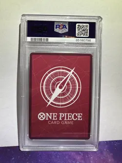 One Piece English Monkey D Luffy Alt Art Leader OP05-060 PSA 10 Gem Mint - Image 2