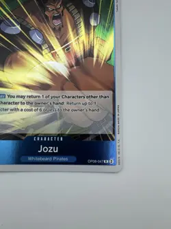 Jozu OP08-047 Two Legends One Piece TCG Rare English - Image 5