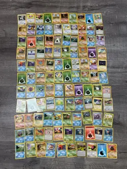 Pokemon Bulk Wotc 400+ Card Vintage Lot Base-Ex Series DMG-NM Read Description! - Image 1