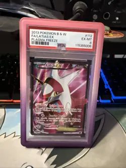Latias EX 112 Full Art Holo Ultra Rare Card 112 /116 Plasma Freeze PSA 6 LOW POP - Image 1
