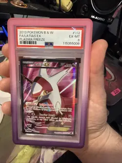 Latias EX 112 Full Art Holo Ultra Rare Card 112 /116 Plasma Freeze PSA 6 LOW POP - Image 5