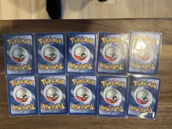 42 Pokemon WOTC Vintage Card Lot - Mixed Uncommon Bundle - Base Jungle Fossil - Image 2