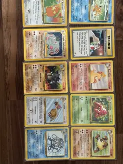 42 Pokemon WOTC Vintage Card Lot - Mixed Uncommon Bundle - Base Jungle Fossil - Image 3