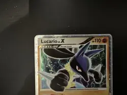 Lucario LV.X DP12 Promo Pokemon Card Excellent Condition - Image 2