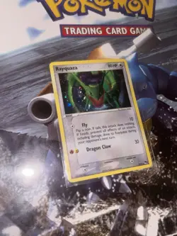 Pokemon TCG Rayquaza Holo Rare Card 3/17 Pop Series 1 Promos - Image 1