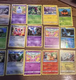 Pokemon Card Lot 37 Cards - Image 3