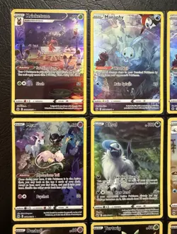 Pokemon TCG Crown Zenith Galarian Gallery Card Lot of 9 NM/M Mew Manaphy - Image 2
