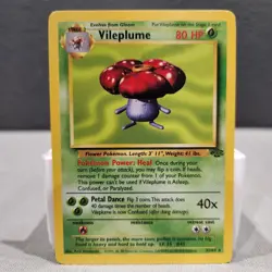 Vileplume 31/64 Jungle Unlimited Regular Rare Pokemon Card - Image 1