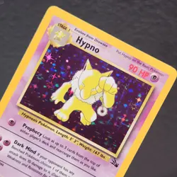 Hypno 8/62 Fossil Holo Rare Pokemon Card - Image 4
