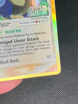Blastoise 2/100 Reverse Holo - ex Crystal Guardians Pokemon Card - HP - Image 2