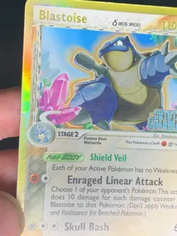 Blastoise 2/100 Reverse Holo - ex Crystal Guardians Pokemon Card - HP - Image 3