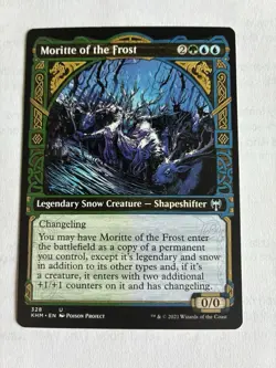 Lot of 5 Kaldheim Magic Cards MTG - Foil Showcase Borderless Foil NM - Image 3