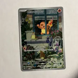 Charmander 044 Sv: Scarlet & Violet Promo Cards Holo Pokemon TCG Full Art Rare - Image 1