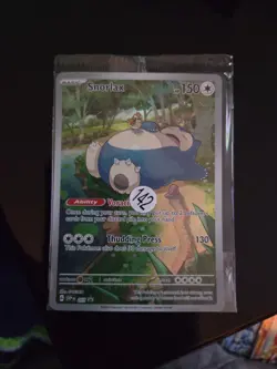 Sealed Snorlax 051 Sv: Scarlet & Violet Promo Cards Holo - Image 1
