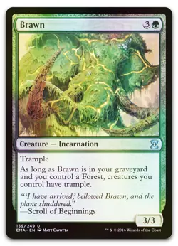 Brawn #159 (Foil) (NM) Eternal Masters EMA Magic MTG - Image 1