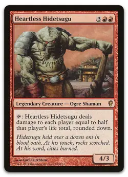 Heartless Hidetsugu #144 (LP) Conspiracy CNS Magic MTG - Image 1