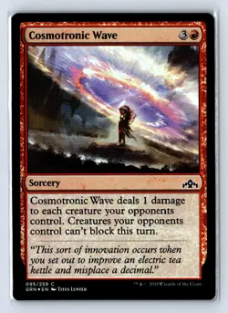 Guilds of Ravnica #95 Cosmotronic Wave Foil - Image 1
