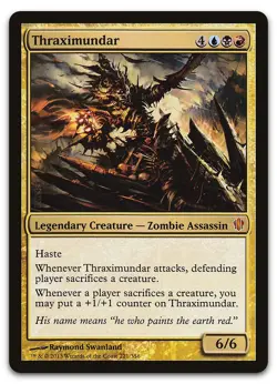 Thraximundar #221 (LP) Commander 2013 C13 Magic MTG - Image 1