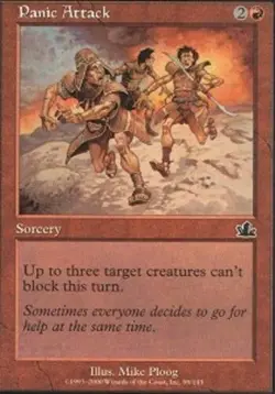 X4 Panic Attack Prophecy Light Play MTG Magic DNA GAMES - Image 1