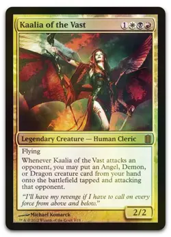 Kaalia of the Vast #9 (Foil) (LP) Commander's Arsenal CM1 Magic MTG - Image 1