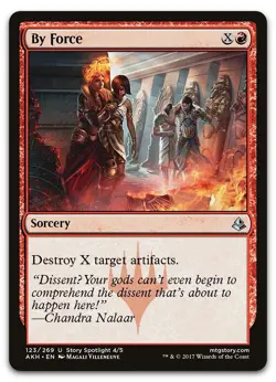 By Force #123 (LP) Amonkhet AKH Magic MTG - Image 1