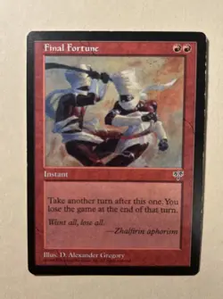 Final Fortune - Mirage (MIR) - MTG - NM Unplayed - Image 1