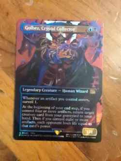 Golbez, Crystal Collector (Borderless) (Surge Foil) Final Fantasy Foil - Image 1