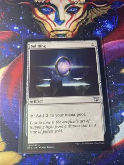 Sol Ring Commander 2015 Lightly Played Regular Finish MTG - Image 1