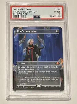 PSA 9 - Mint - Urza's Incubator (Borderless) Dominaria Remastered - Image 1