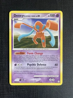 Pokemon Card - Deoxys 25/146 - Legends Awakened - Non-Holo - PLAYED - Image 1