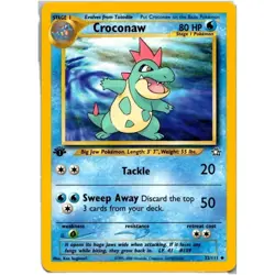 Pokemon Karte Tyracroc 32/111 Neo Genesis Englisch nm 1. Edition - Image 1