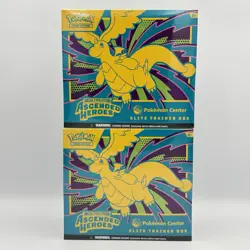 2 Ascended Heroes Pokemon Center Elite Trainer Box’s (2 PC ETB’s) -- IN HAND - Image 1
