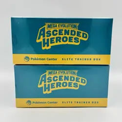 2 Ascended Heroes Pokemon Center Elite Trainer Box’s (2 PC ETB’s) -- IN HAND - Image 5