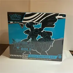 Pokemon TCG Scarlet & Violet Black Bolt Elite Trainer Box English Zekrom - Image 1