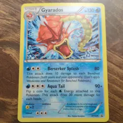 Pokemon Gyarados XY109 Regular Stage 1 HP130 2016 Card Pokemon TCG Card Stock - Image 1