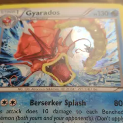Pokemon Gyarados XY109 Regular Stage 1 HP130 2016 Card Pokemon TCG Card Stock - Image 3