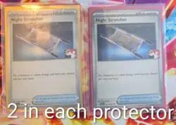 4x Night Stretcher Playset - 061/064 - Shrouded Fable - Pokemon TCG NM READ DESC - Image 1