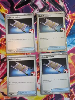 4x Night Stretcher Playset - 061/064 - Shrouded Fable - Pokemon TCG NM READ DESC - Image 2