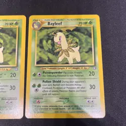 Bayleef 28/111 Neo Genesis Regular Pokemon TCG Lorblatt German 28/111 - Image 2