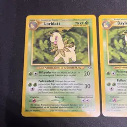 Bayleef 28/111 Neo Genesis Regular Pokemon TCG Lorblatt German 28/111 - Image 3