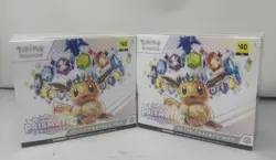 Pokemon Prismatic Evolutions Elite Trainer Box ETB Scarlet Violet Eevee LOT OF 2 - Image 1