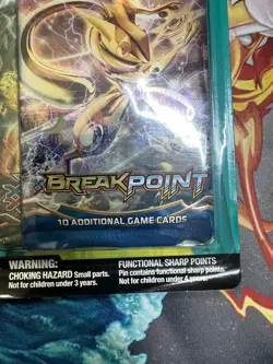 Pokemon Breakpoint & Fates Collide 2 Pack Blister Kangaskhan Pin Sealed FLAWED - Image 3