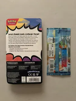 Pokemon TCG Ascended Heroes 2 pack blister Collection Larry + bonus items - Image 2
