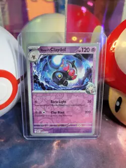 Steven's Claydol 84/182 Pokemon TCG S&V Destined Rivals Reverse Holo Uncommon NM - Image 1